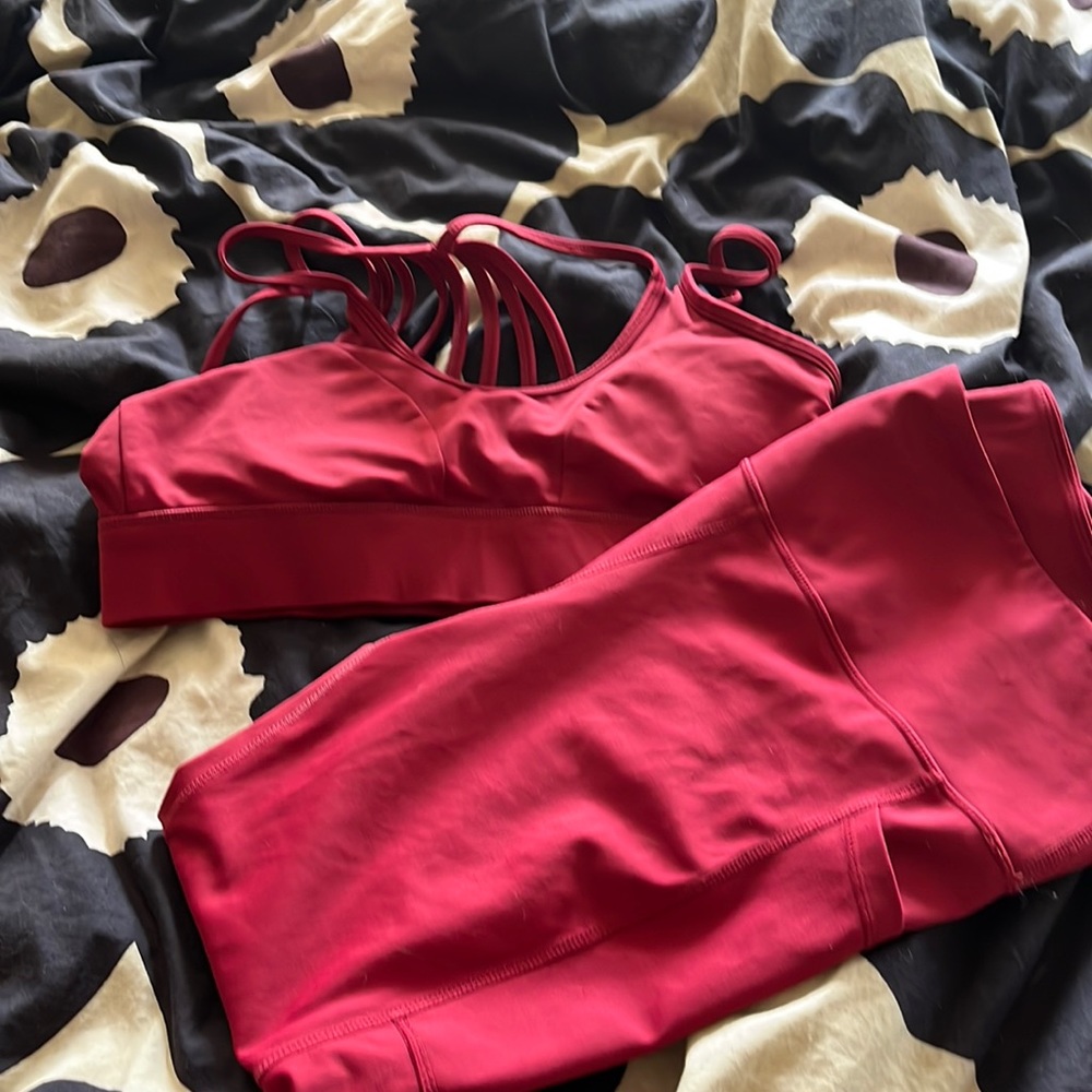 Constantly varied gear bra M Merlot